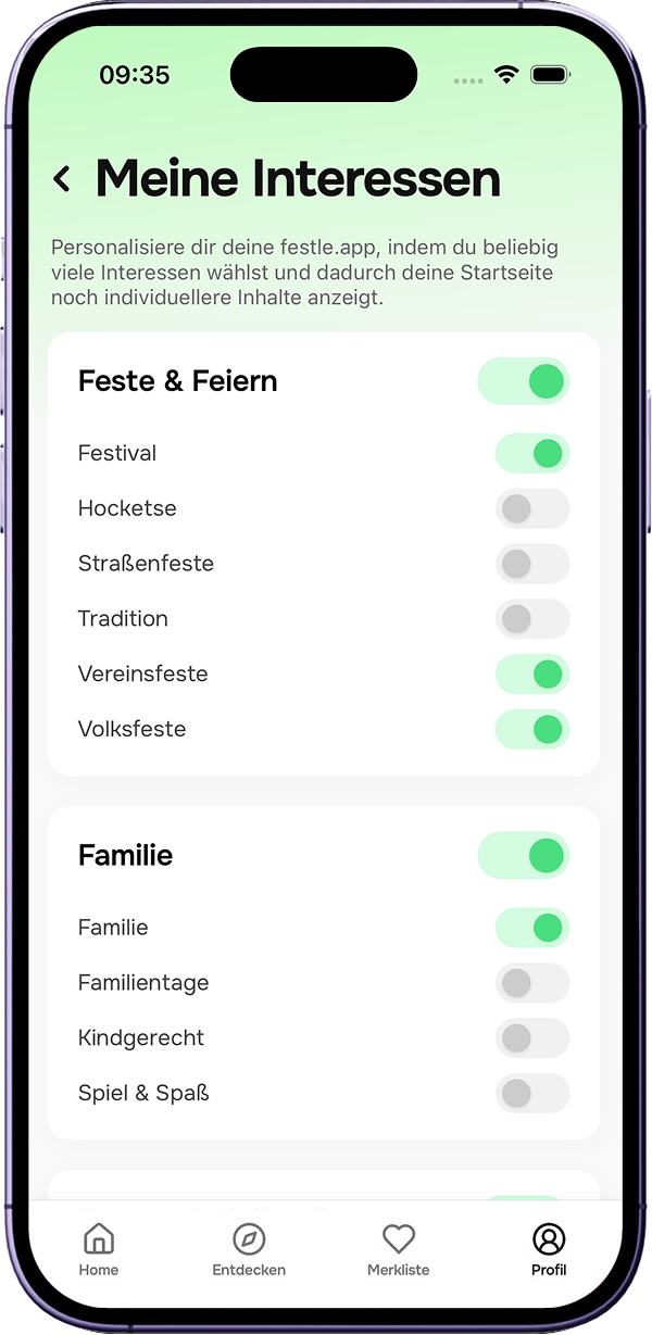 Feature Beschreibung